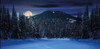 Background Cloth Mountain Landscape