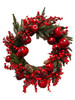 Apple/Berry/Pinecone Wreath