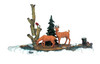 Feeding Deer, Set of 3