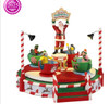 Santa's Peppermint Teacup Spinner