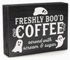 Coffee Bar Halloween Sign