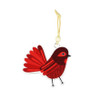 NZ Wooden Red Fantail Hanger