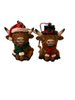 Resin Highland Coo Xmas Tree Hangers - Boxed Set