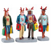 Girls Christmas Shopping Trip, Set of 3