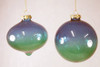 Blue Green Glass Hanger