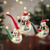 Vintage Inspired Santa Pipe Ornament