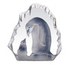 Penguin Mum & Baby Crystal Paperweight