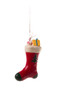 Retro Stocking Decoration 9cm