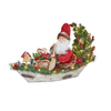 Santa in Canoe 61cm L