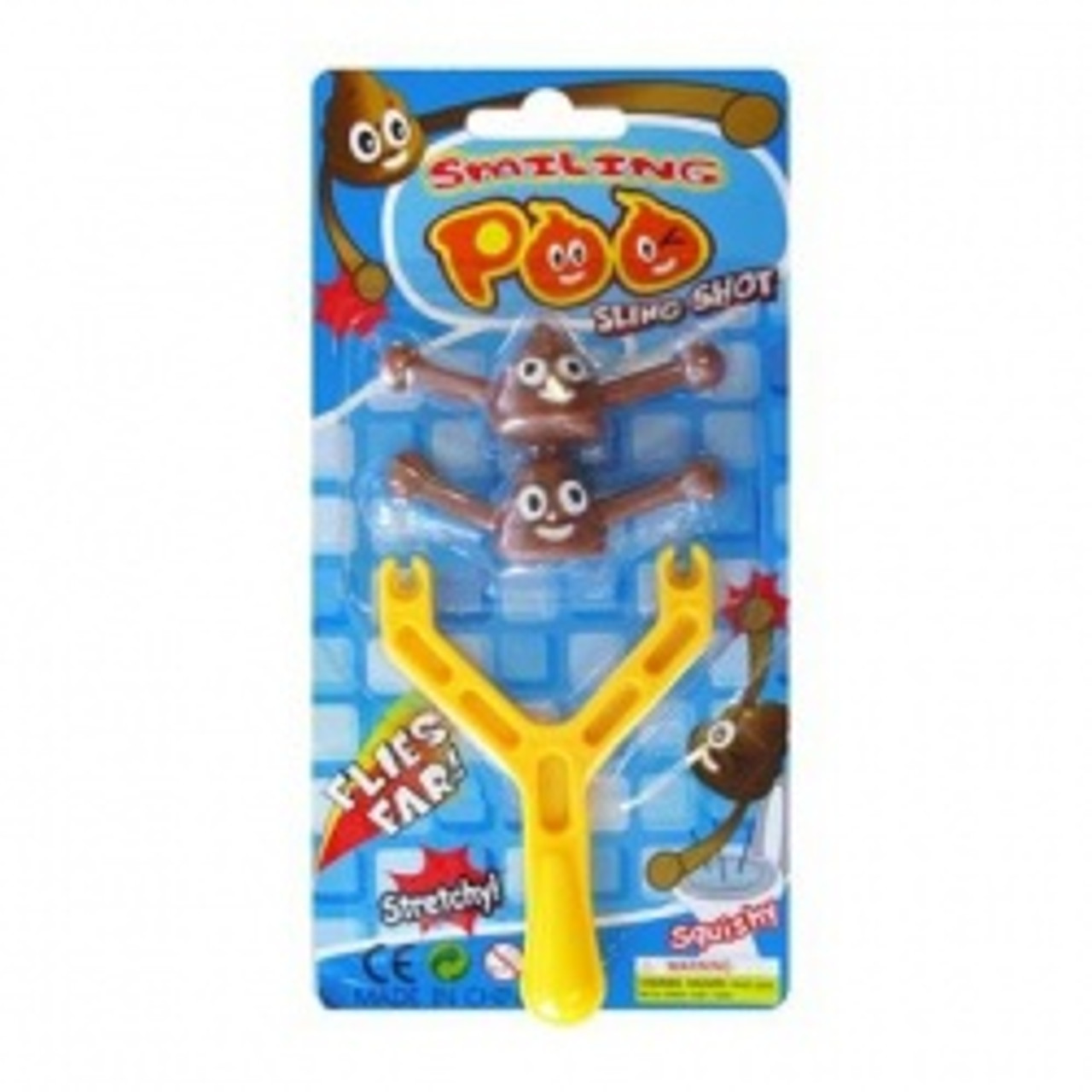 Smiling Poo Slingshot 7cm