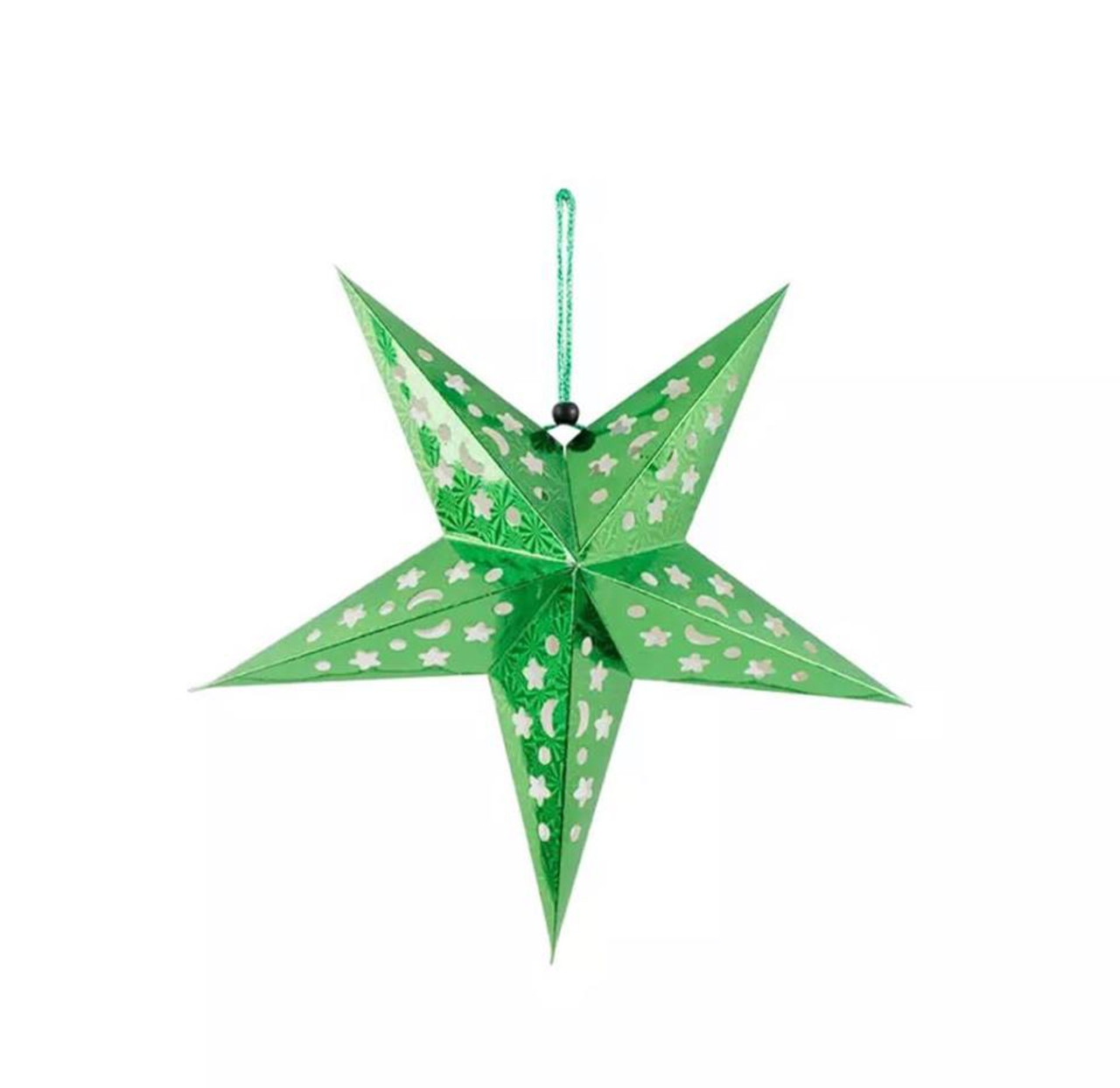 45cm Metallic Star - fold out