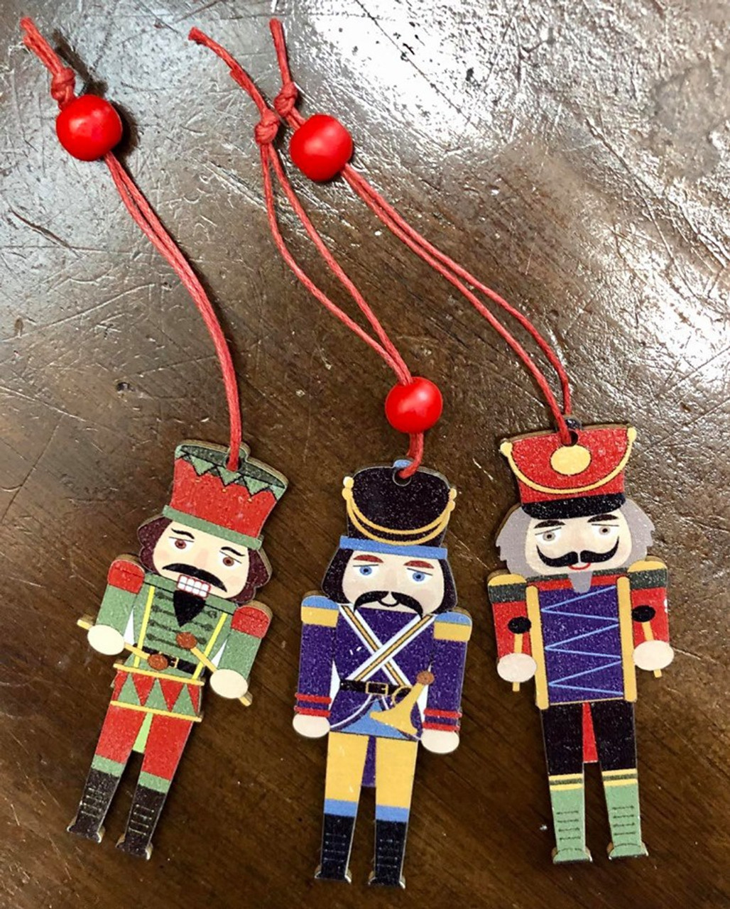 Set of 3 Nutcracker Tree Hangers