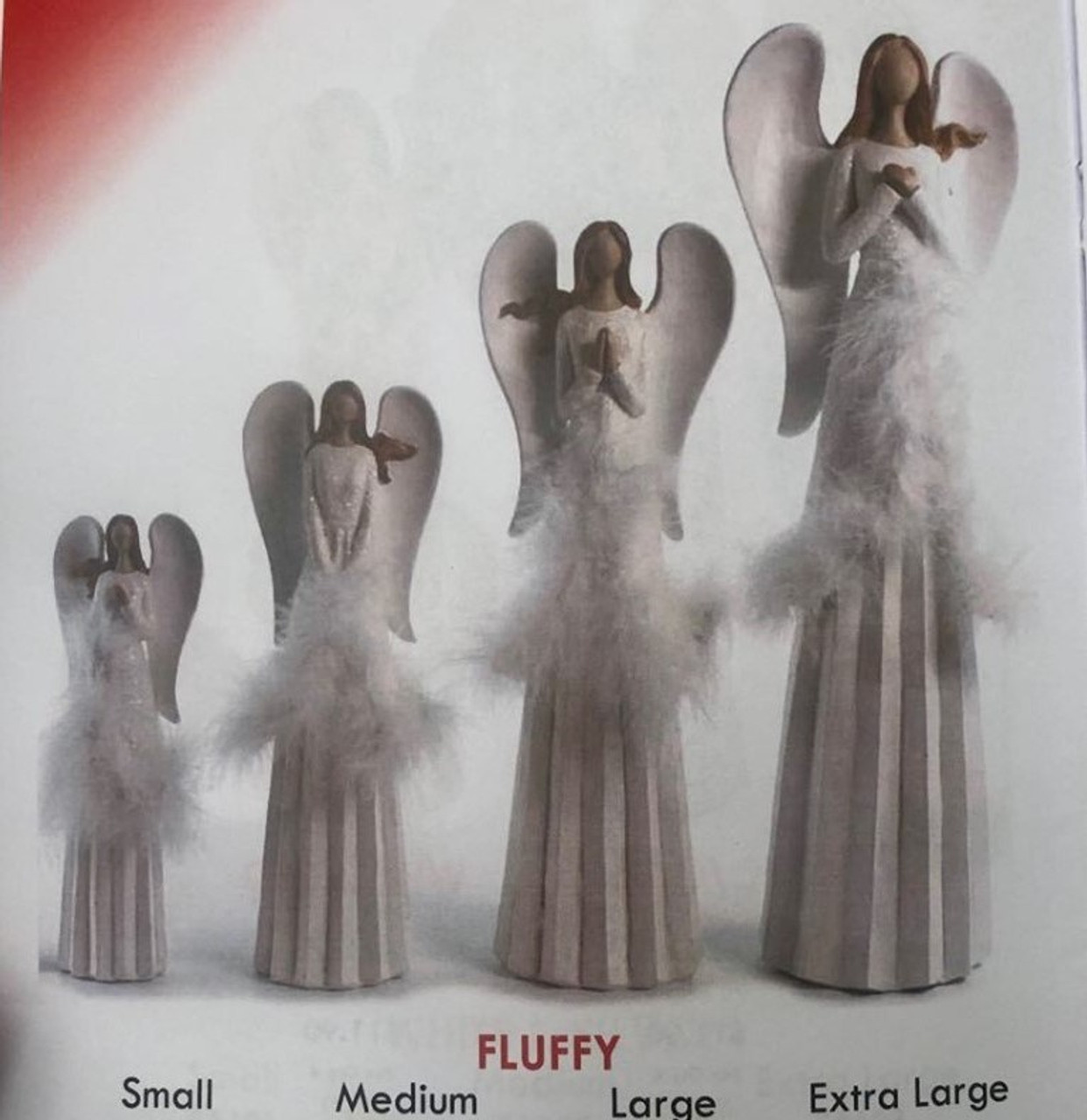 Large Fluffy Angel 34cm