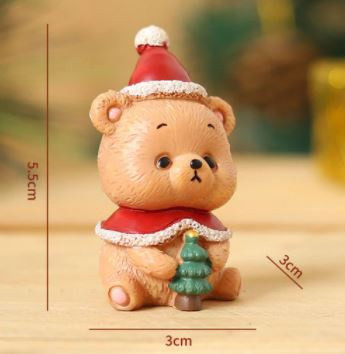 Miniature Christmas Santas/Animals