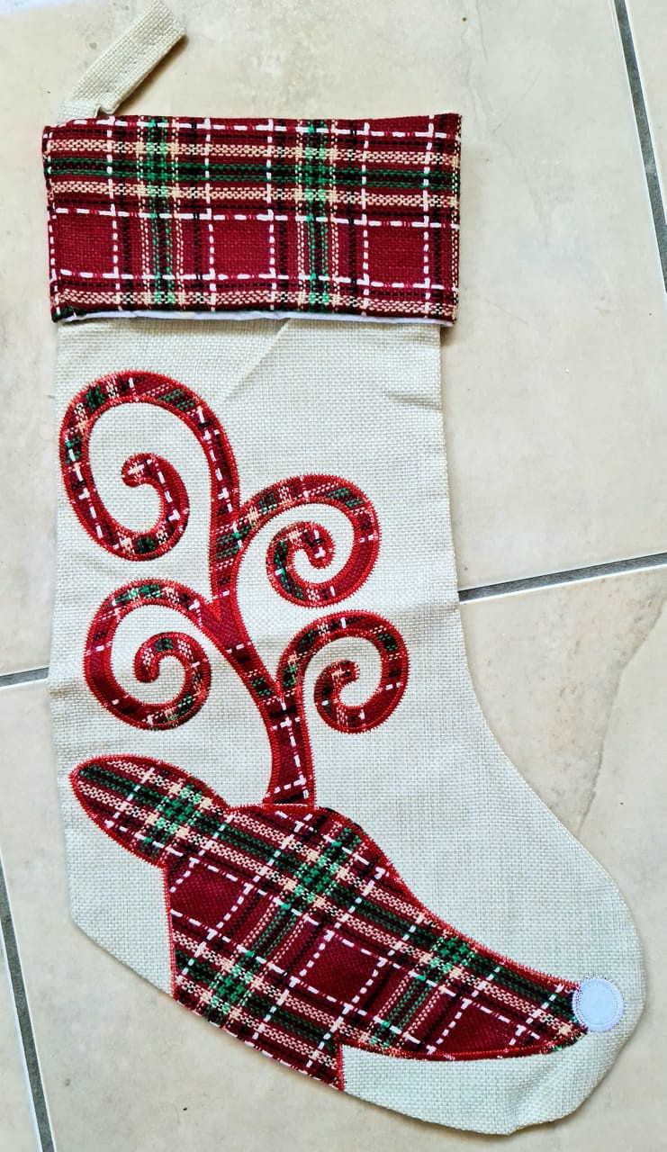 Tartan Elk Stocking