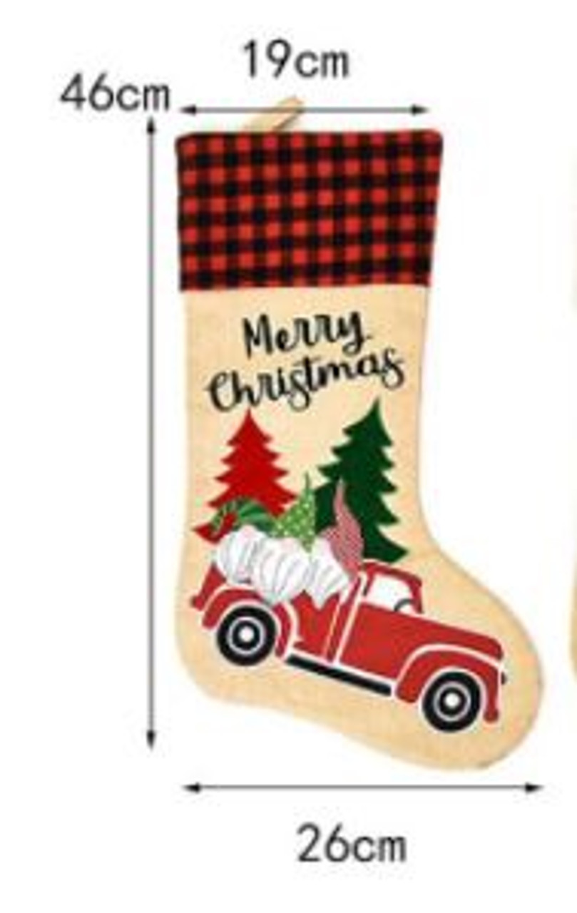 Xmas Truck Stocking