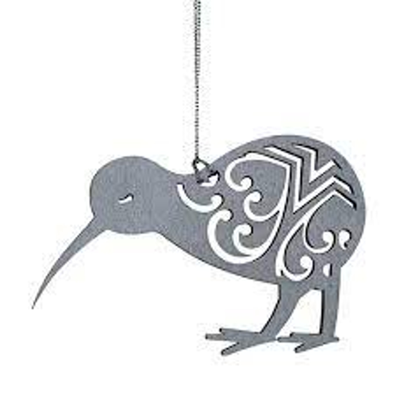 Wooden Silver Kiwi Hanger