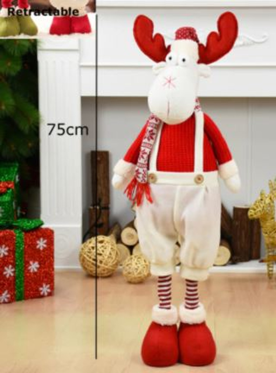 Extenda-legs Cream with Red Reindeer - 75cm