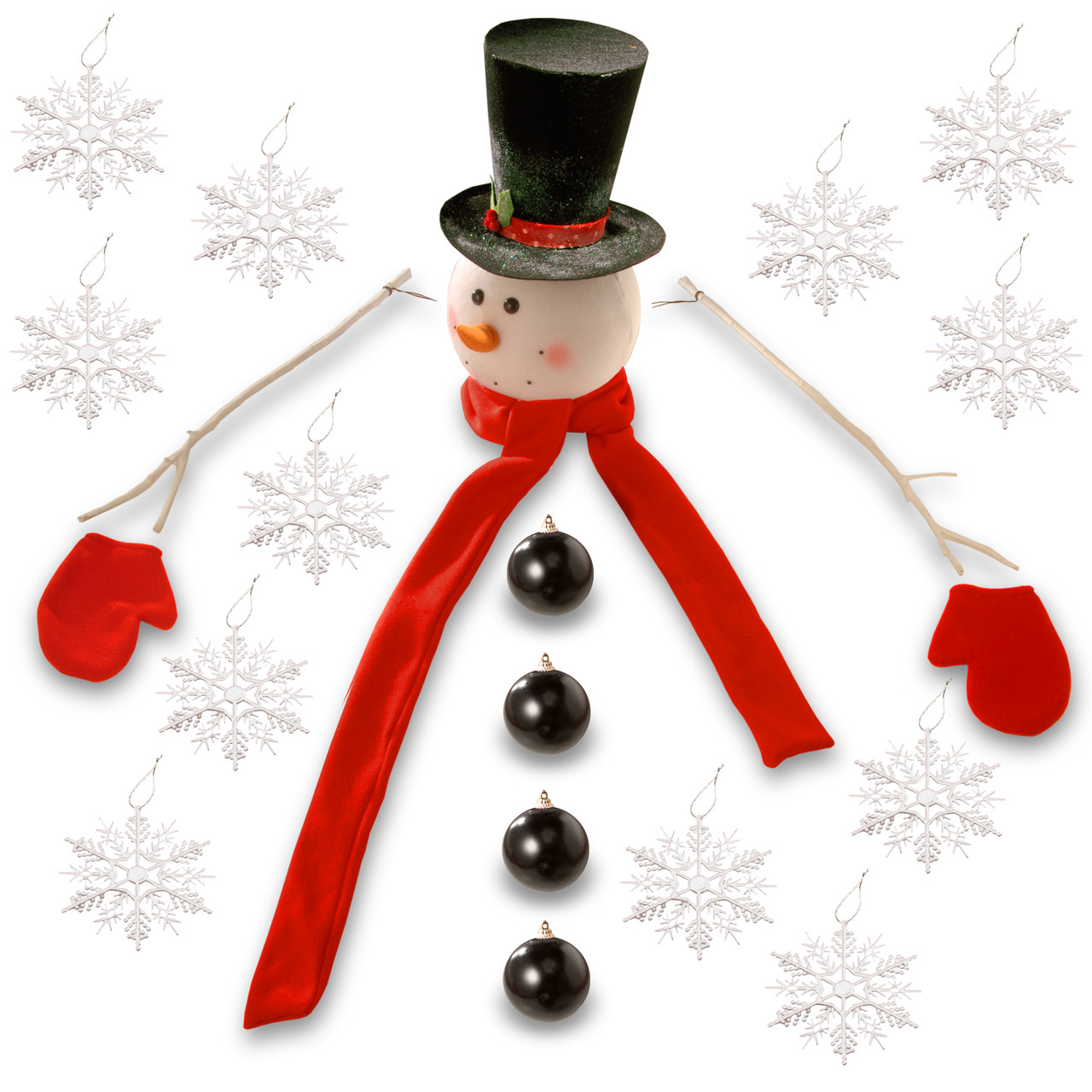 Snowman Tree Topper Kit