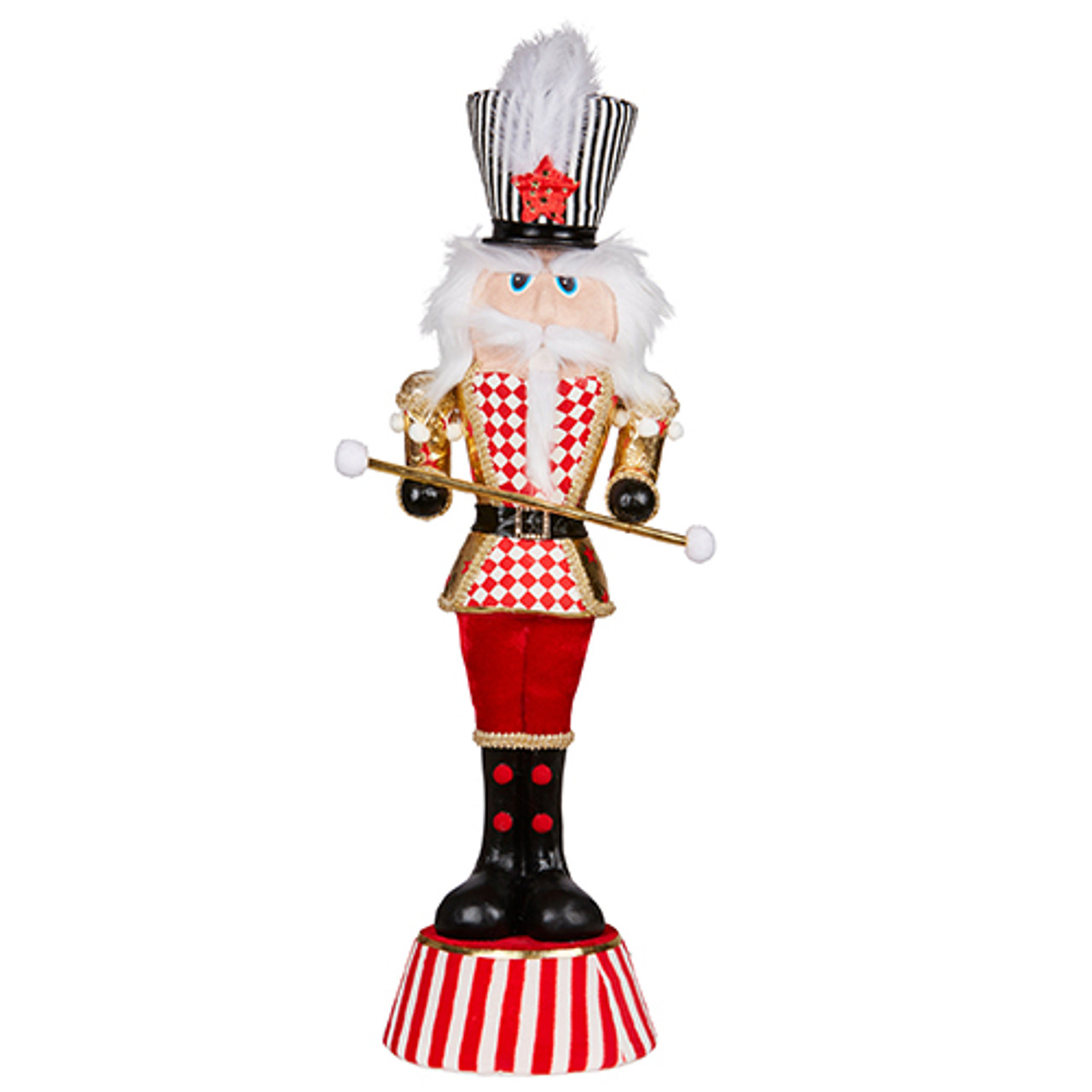 66cmH Xmas Check Nutcracker