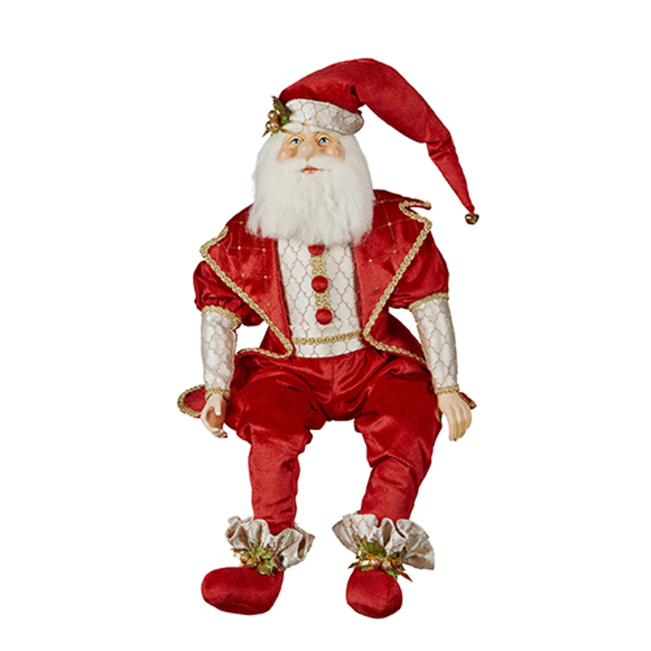 75cmH Traditional Sitting Santa