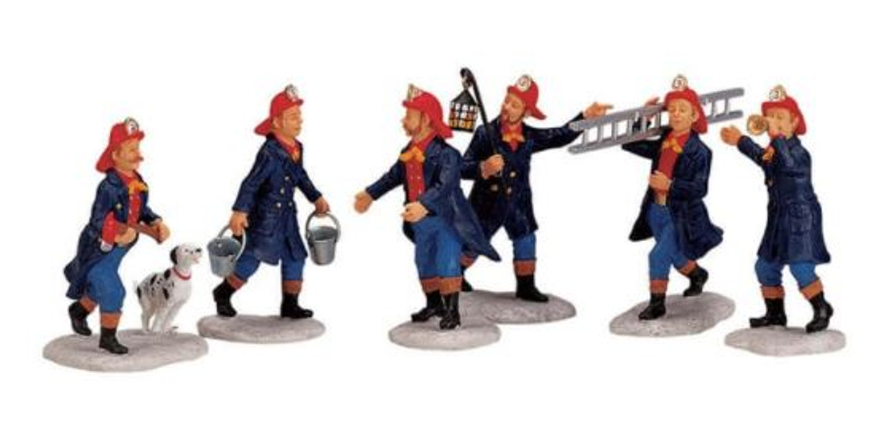 Firemen, Set of 6