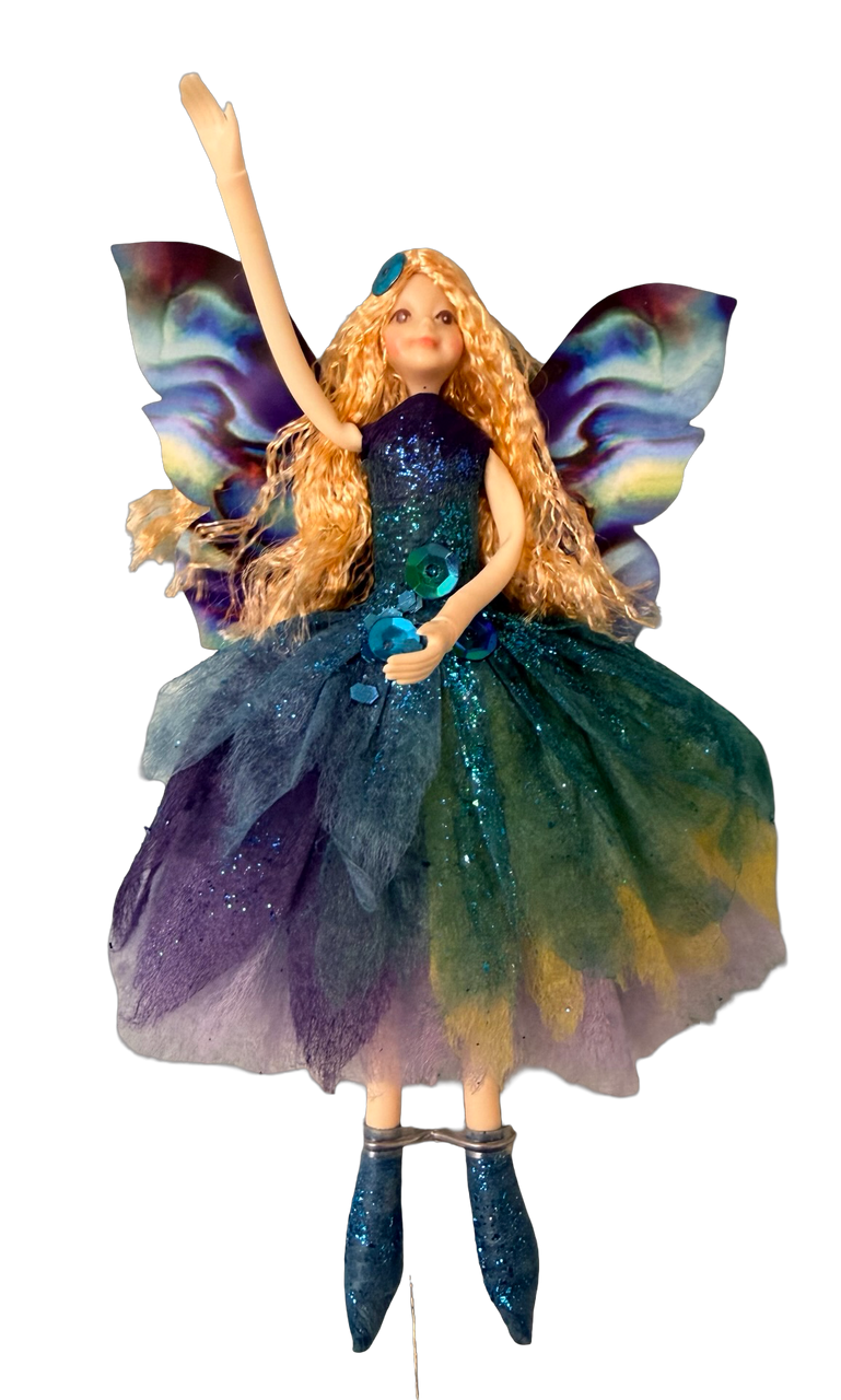 NZ Fairy - Collectors Item / Paua Shell