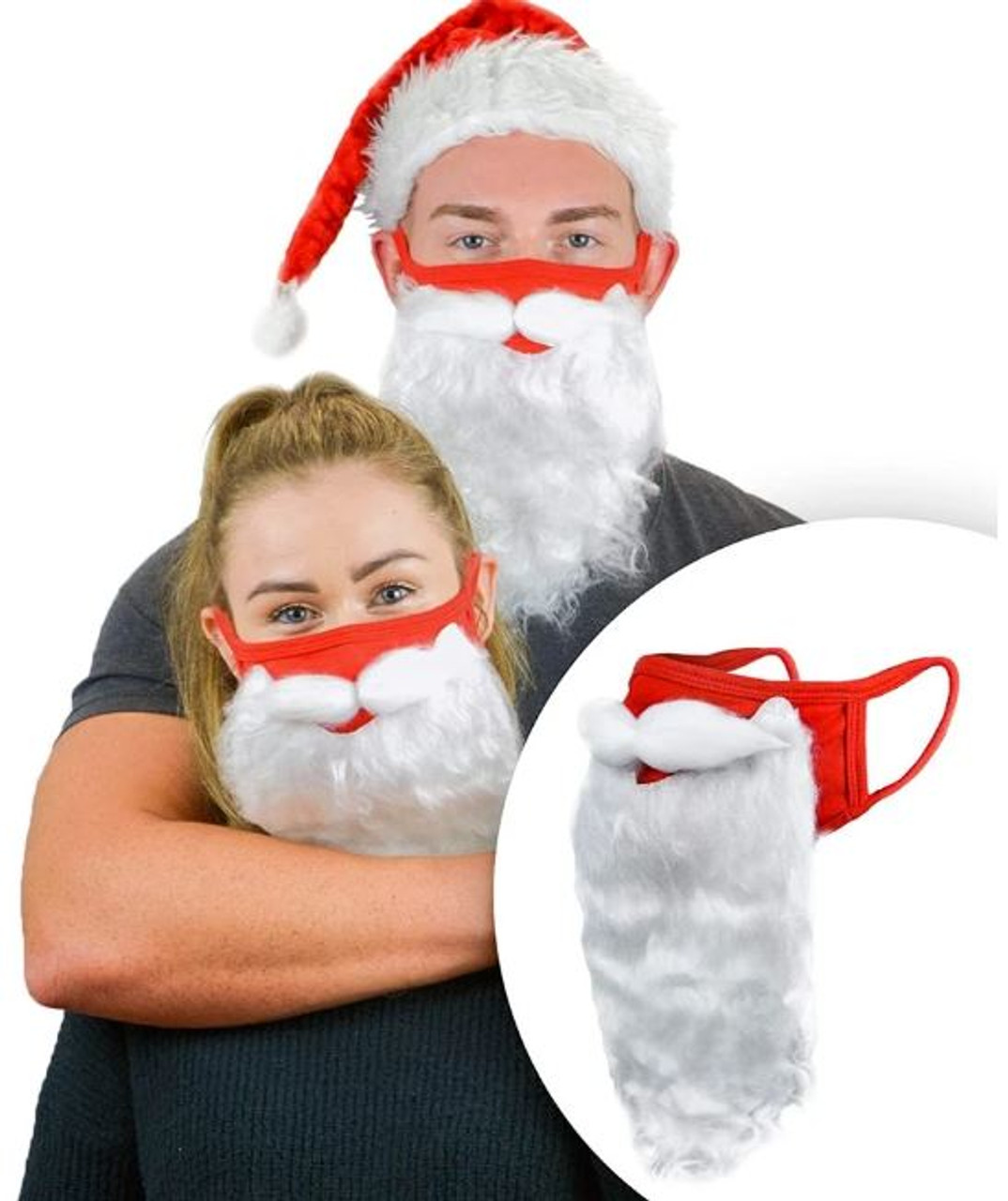 Santa's Beard Face Mask (adult)