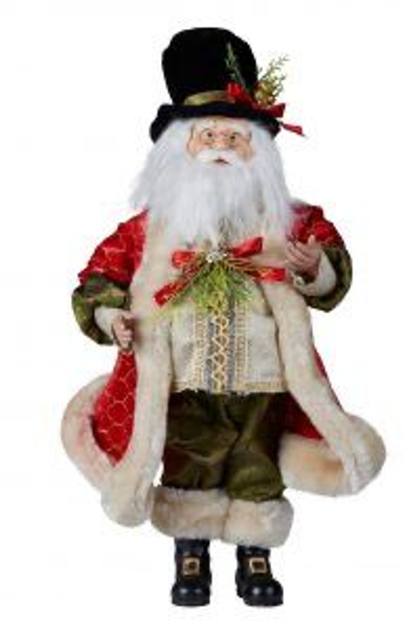 46cm Top Hat Santa Claus
