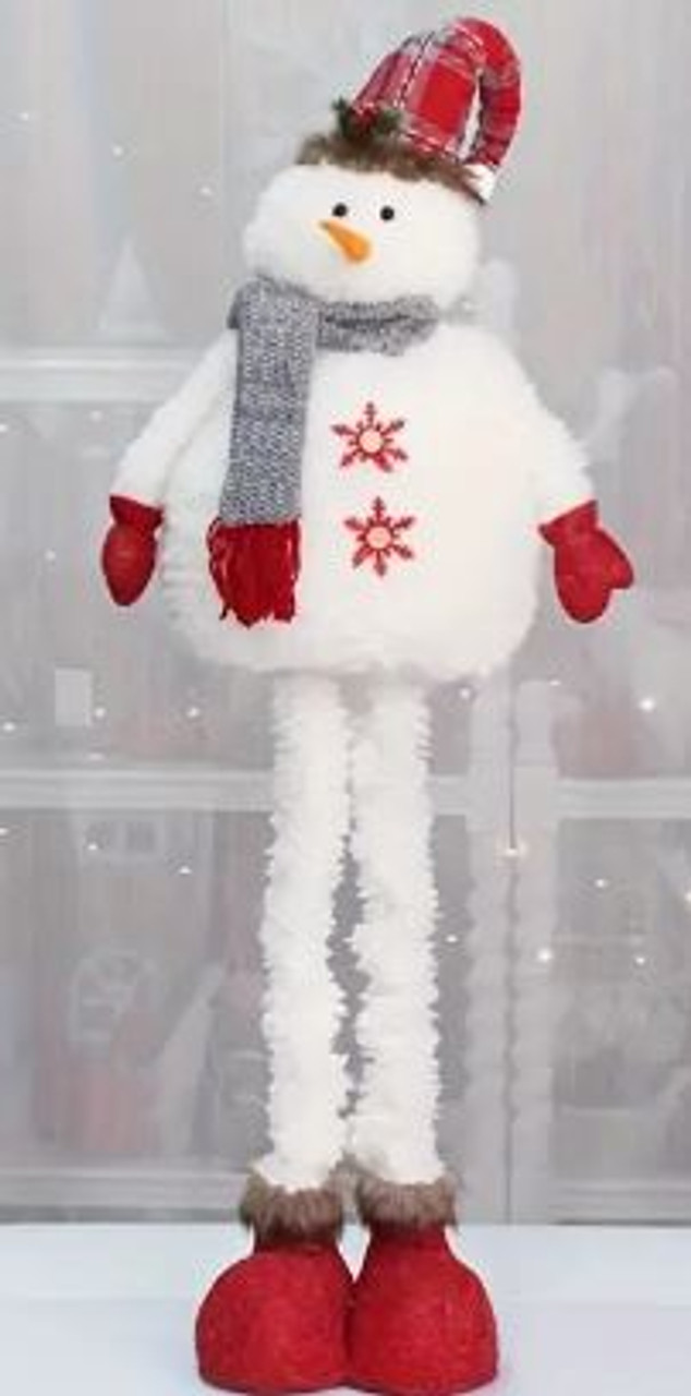 83cm Retractable Plush Snowman