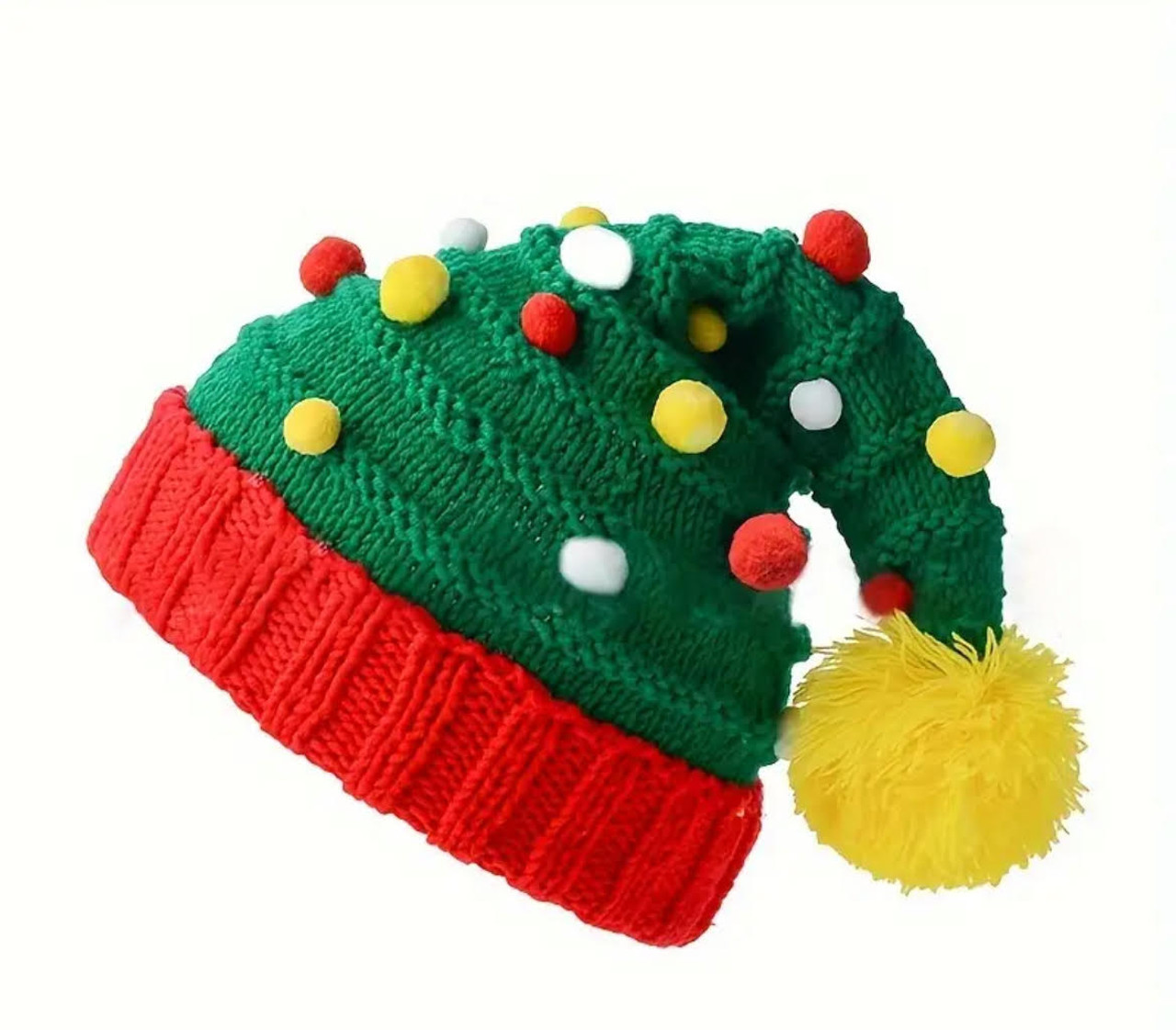 Colourful Xmas Tree Hat