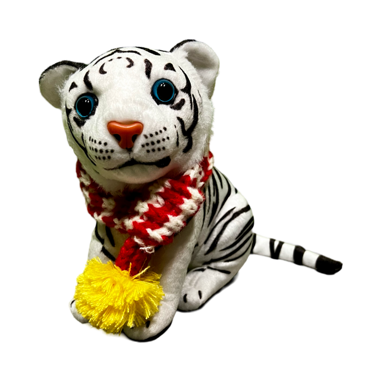 White Tiger Cub w Scarf