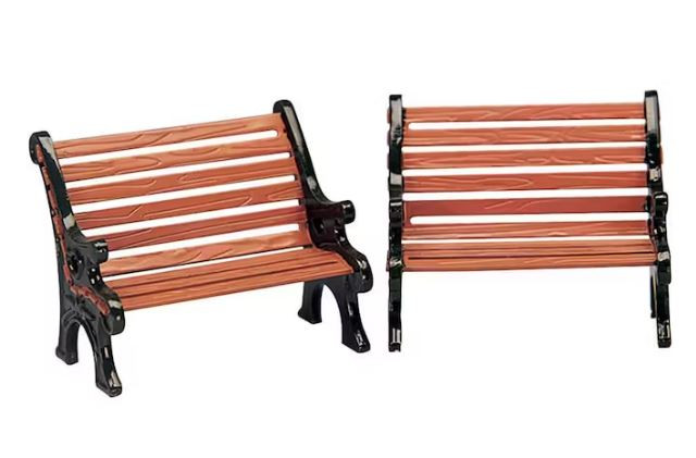 Park Bench, Set of 2