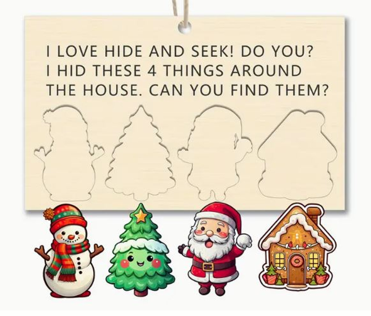 Elf Hide and Seek (4 pieces)