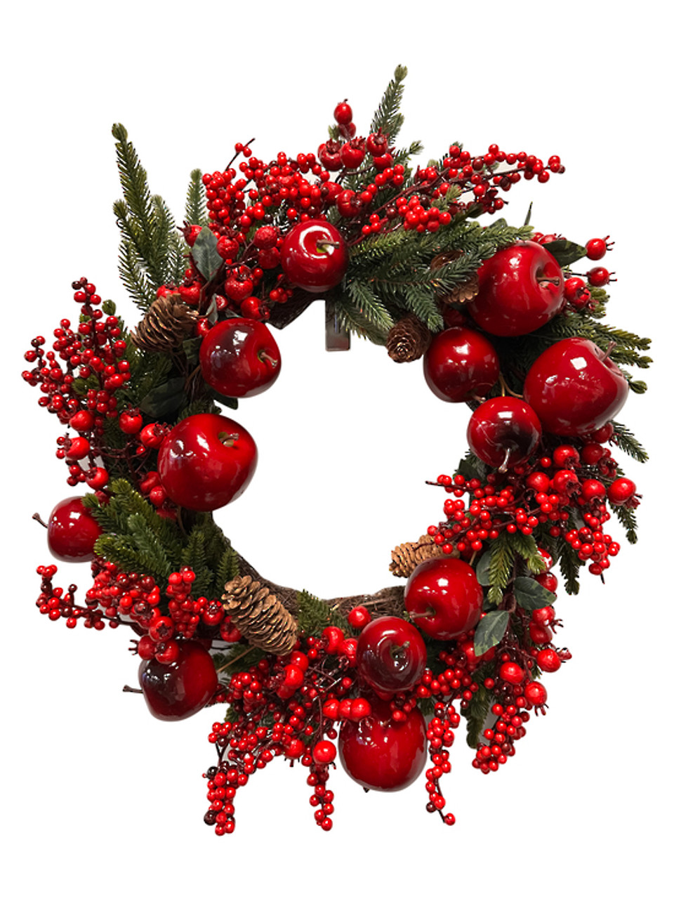 Apple/Berry/Pinecone Wreath