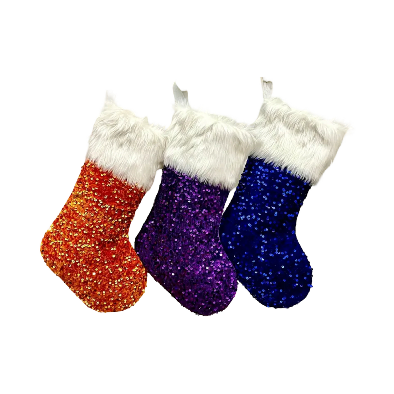 Sequined Xmas Stocking