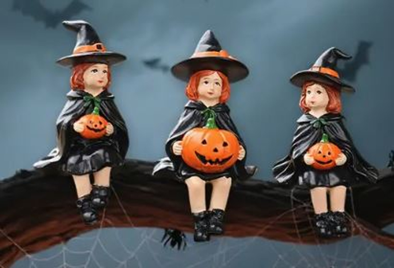 Sitting Girl Witch