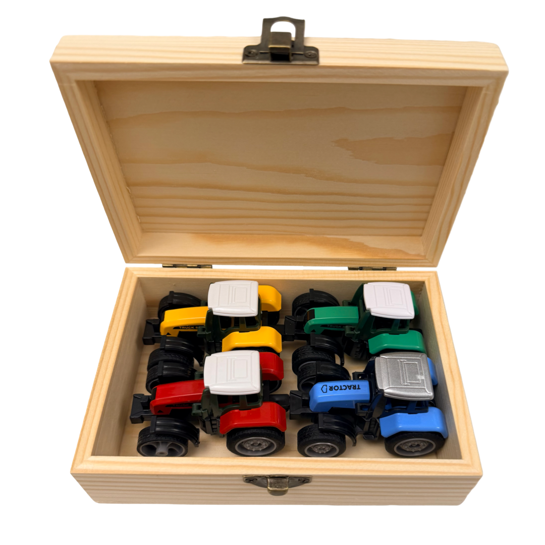 ‘Boys Toys’ Boxed Tractor Set