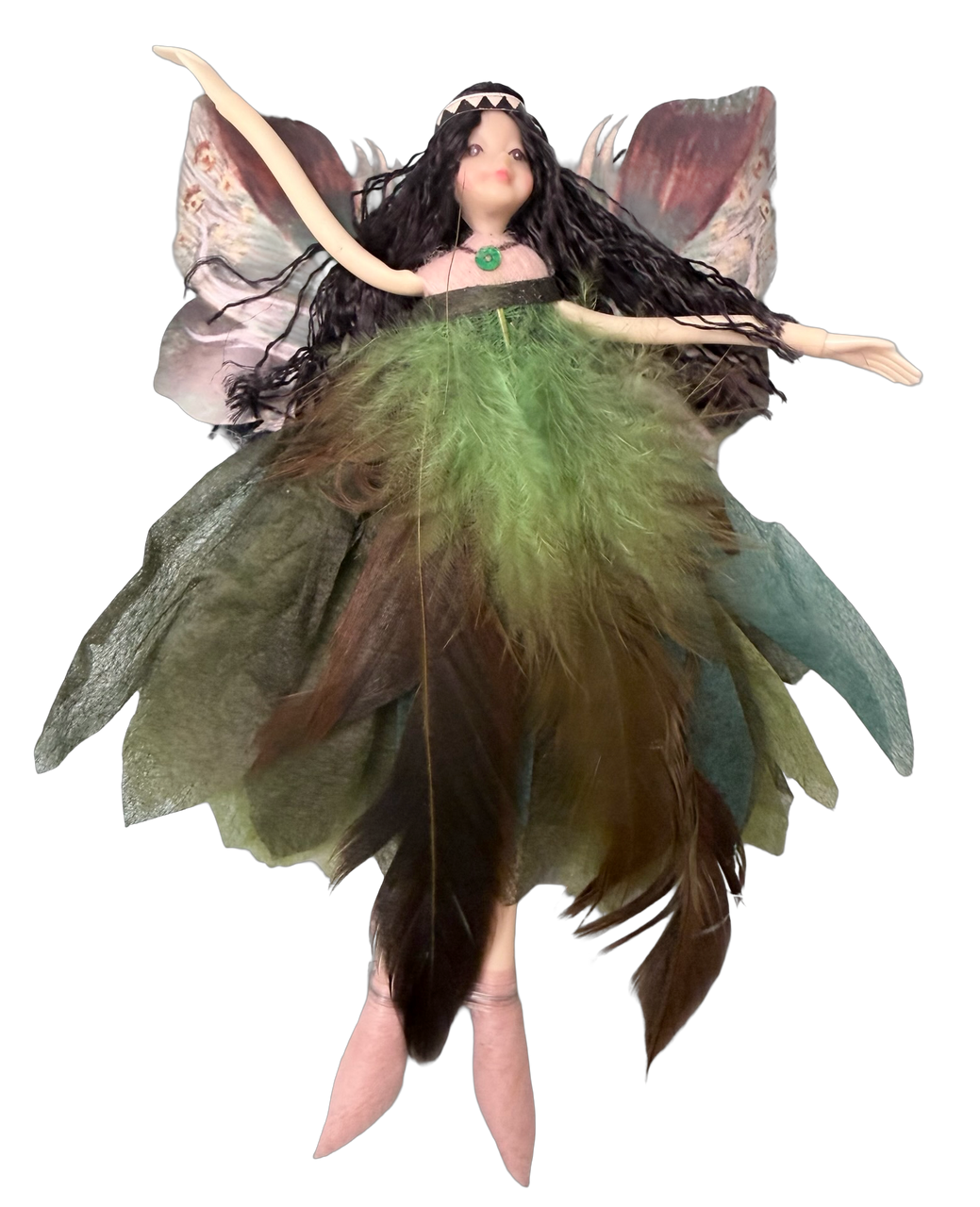 NZ Fairy - Collector’s Item - Greenstone Fairy