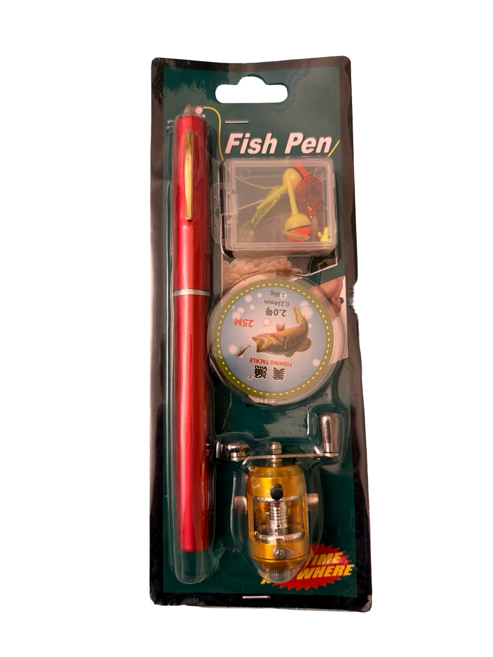 Pen Fishing Rod, Reel & Line
