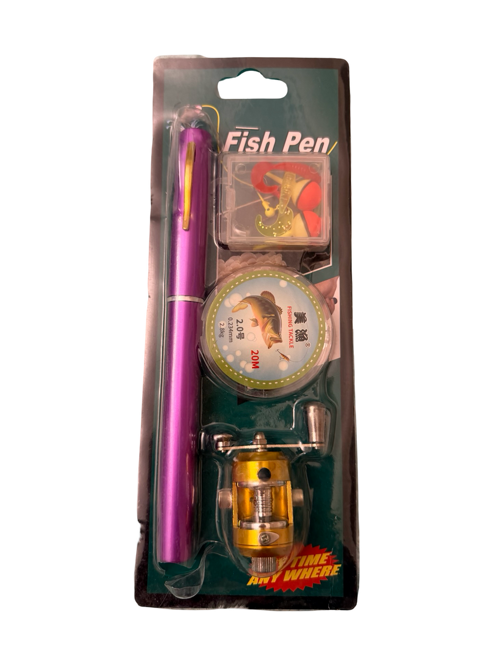 Pen Fishing Rod, Reel & Line