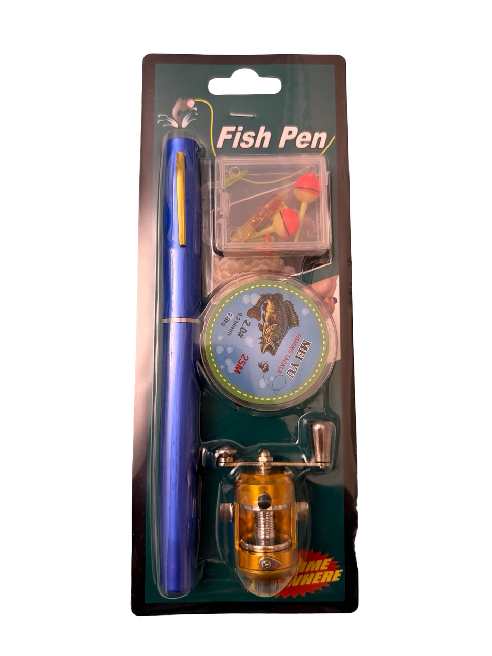 Pen Fishing Rod, Reel & Line