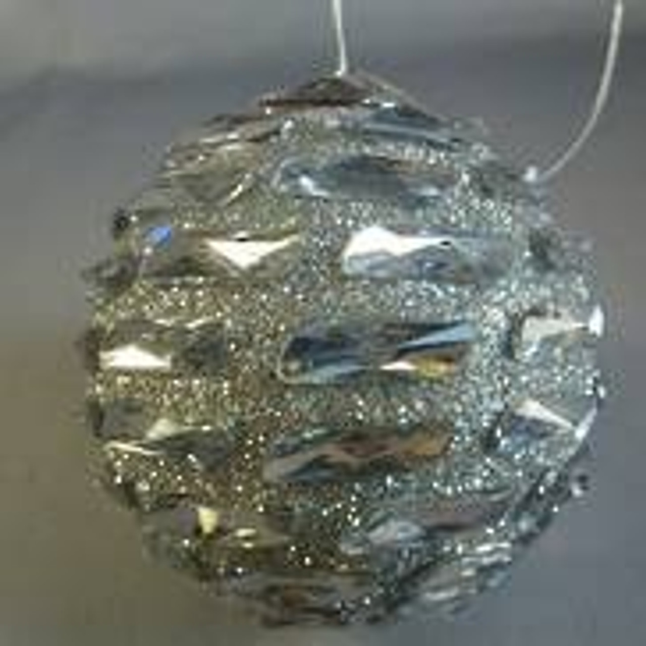 Platinum Beaded Bauble