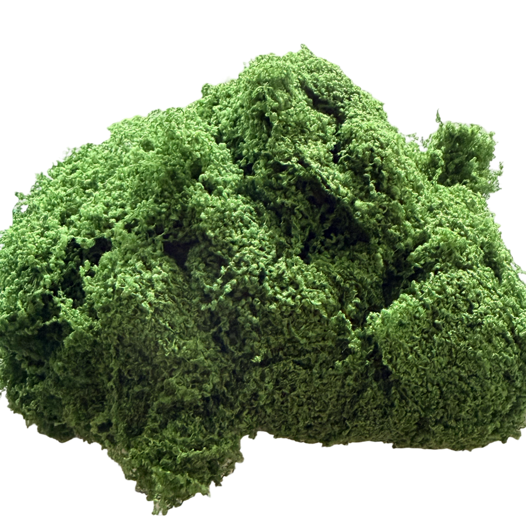 100gm Dark Green  Realistic Artificial Moss Pack