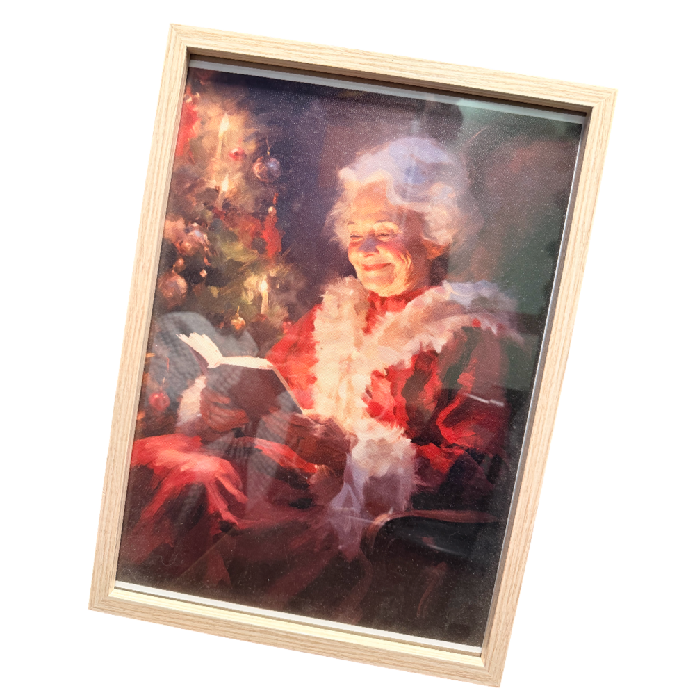 Mrs Claus Framed 43x32cm