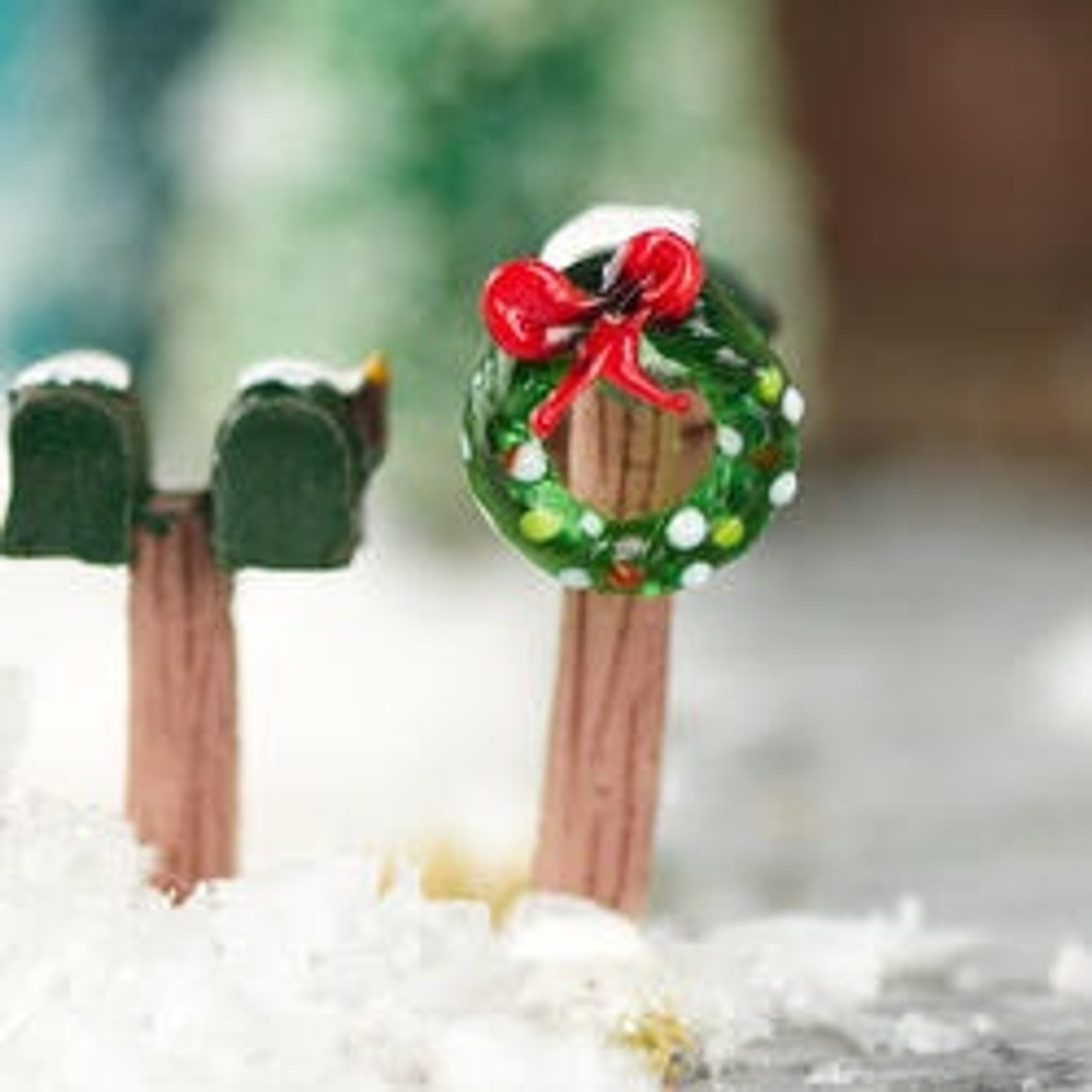 Miniature Glass Wreath