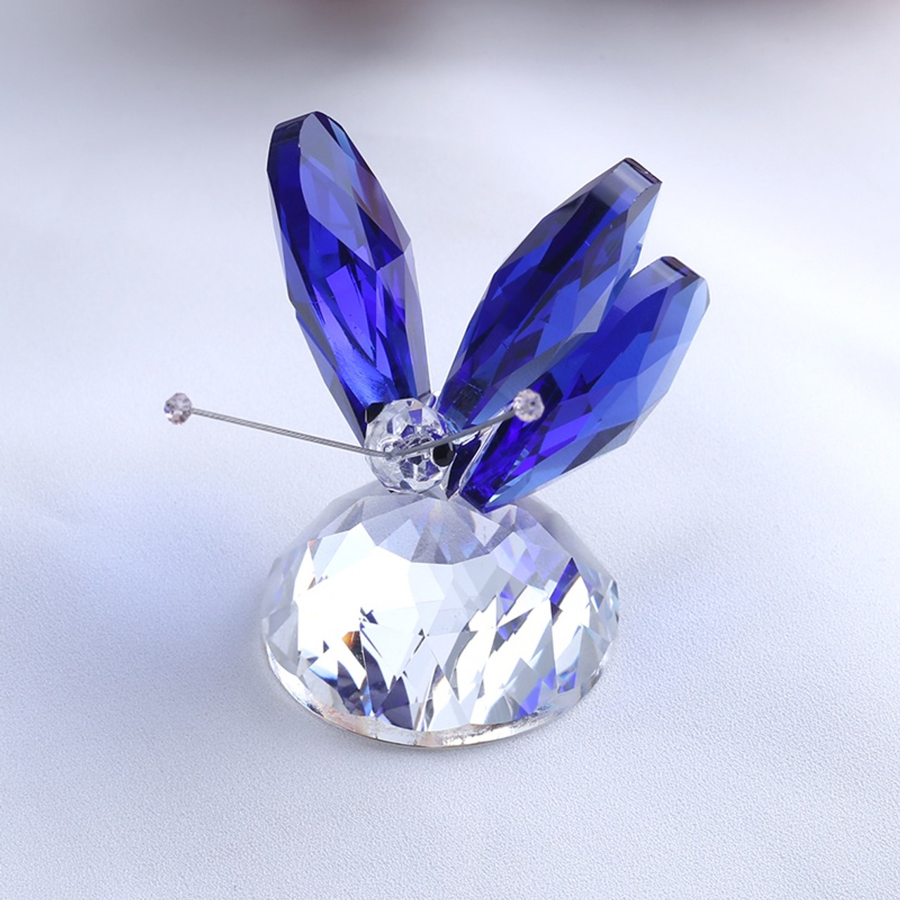 Crystal Butterfly - blue