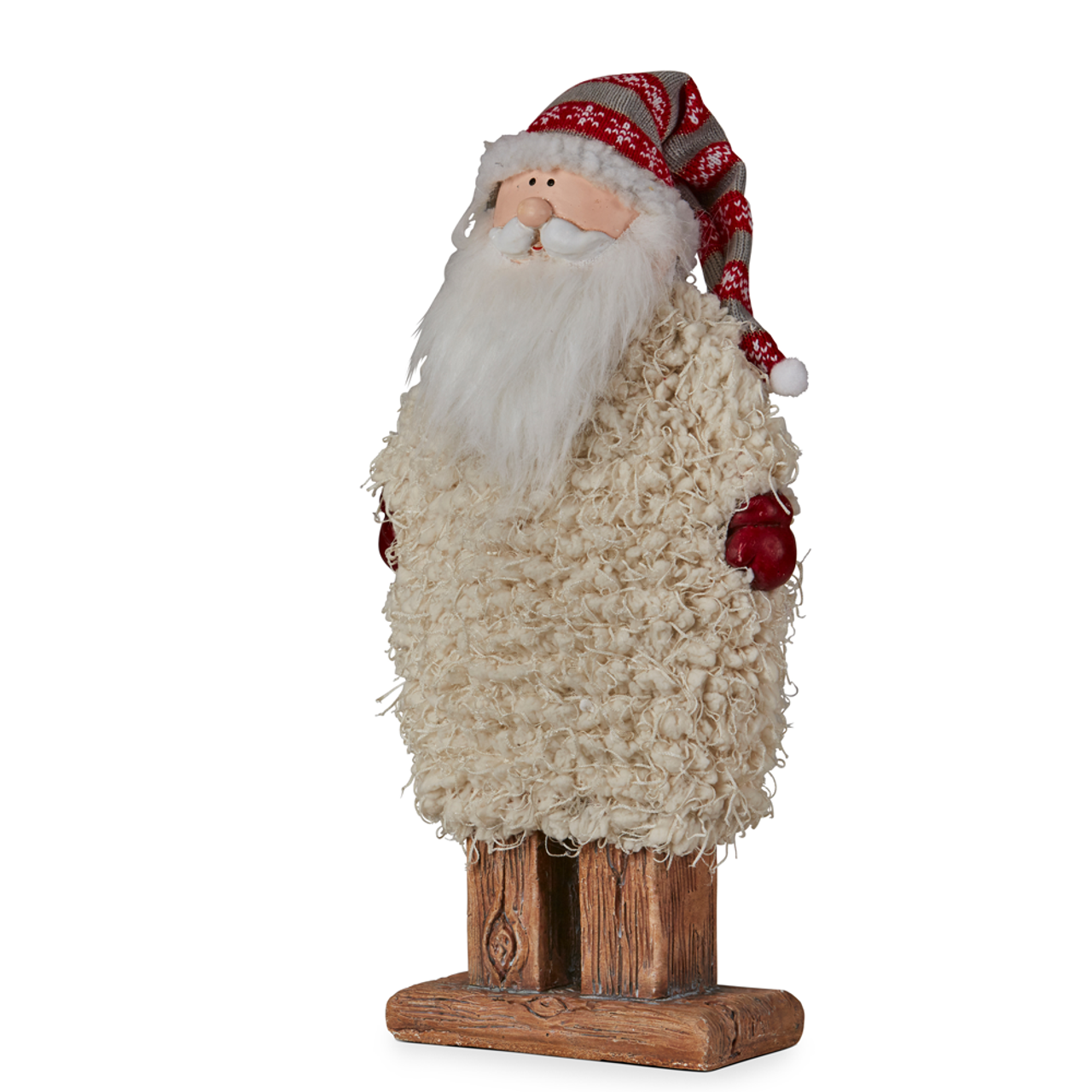 Woolly Santa 42.5cm H