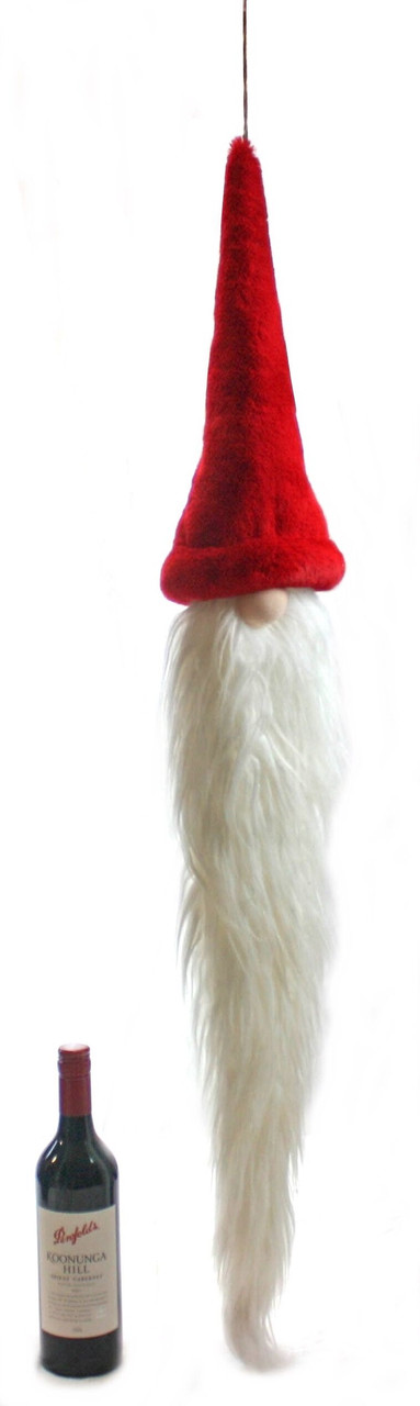 Plush Santa Long Beard lge 98cm