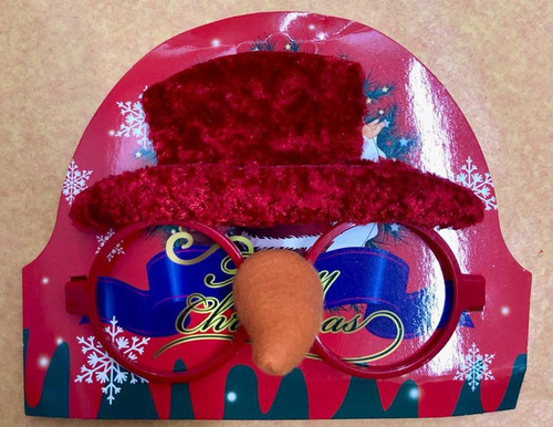 Snowman Christmas Glasses